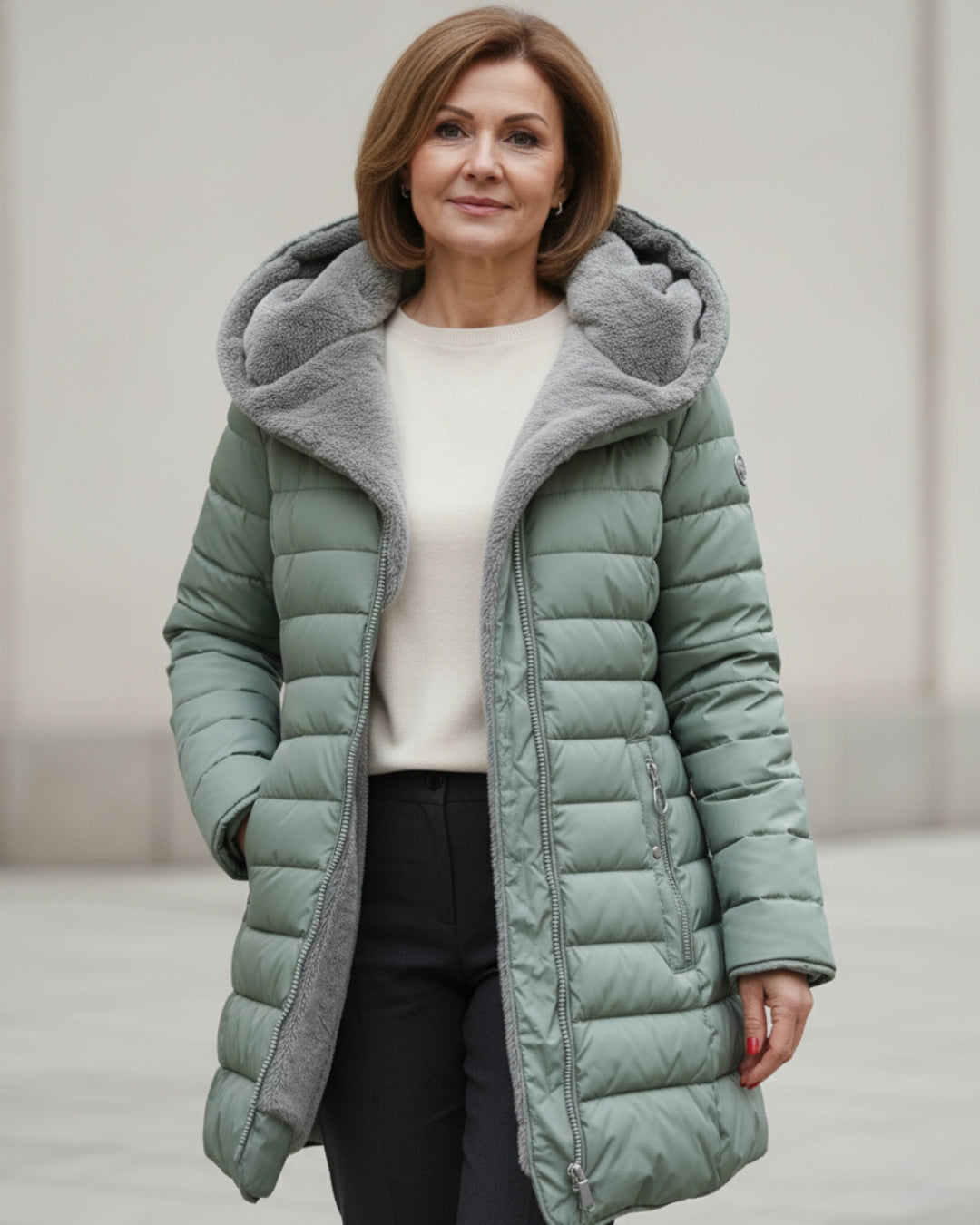 Marelle | Fleece Lined Puffer Coat