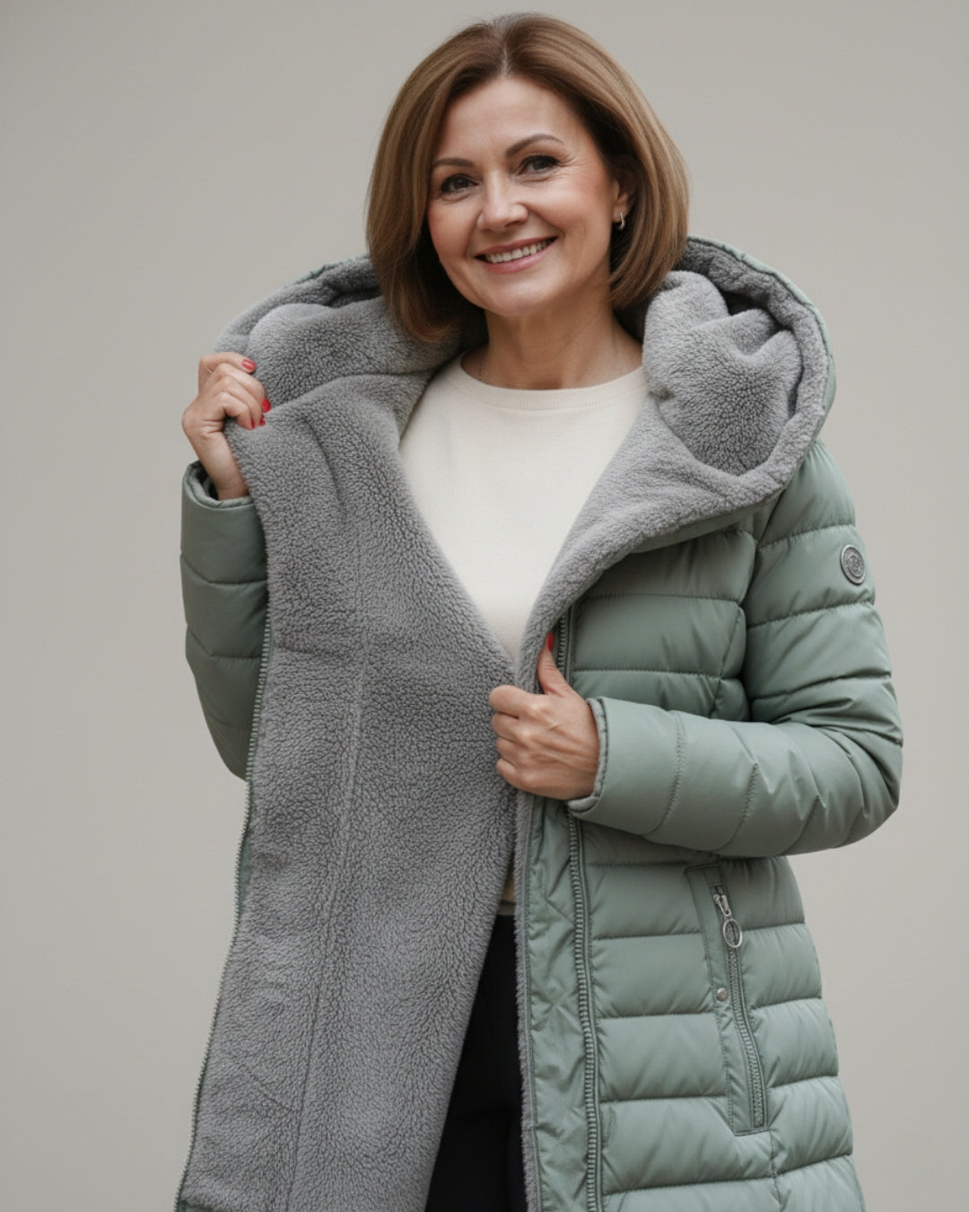 Marelle | Fleece Lined Puffer Coat