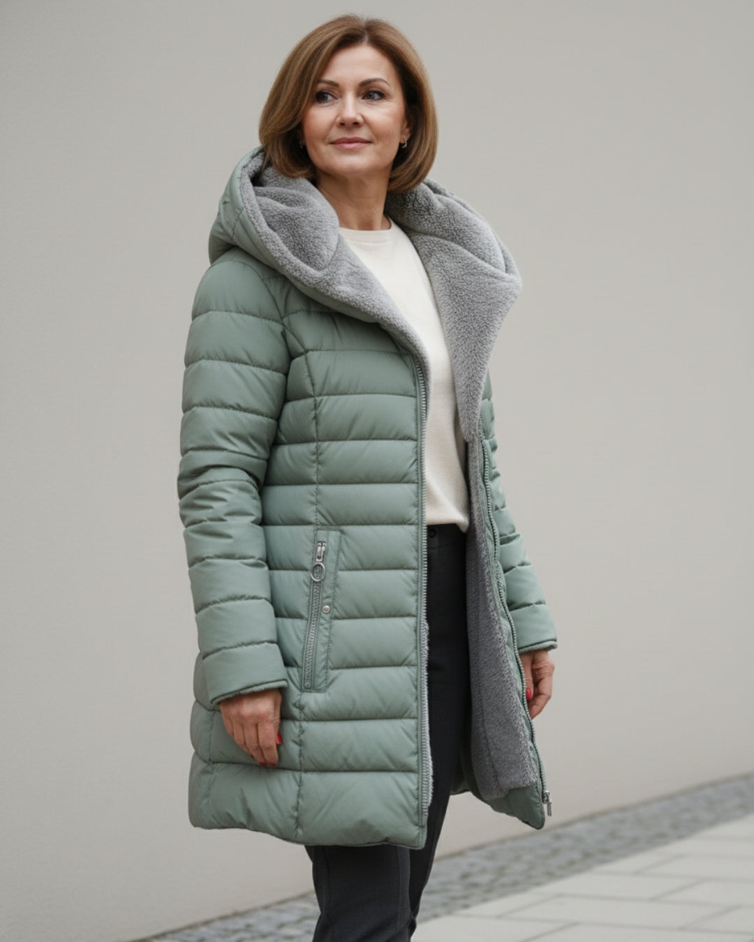 Marelle | Fleece Lined Puffer Coat