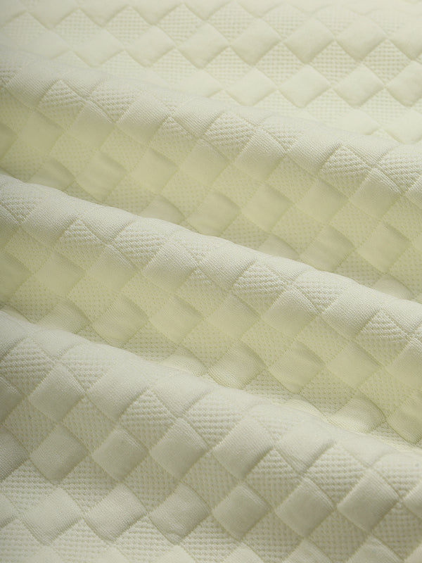 Men's solid color plaid texture button shirt jacket