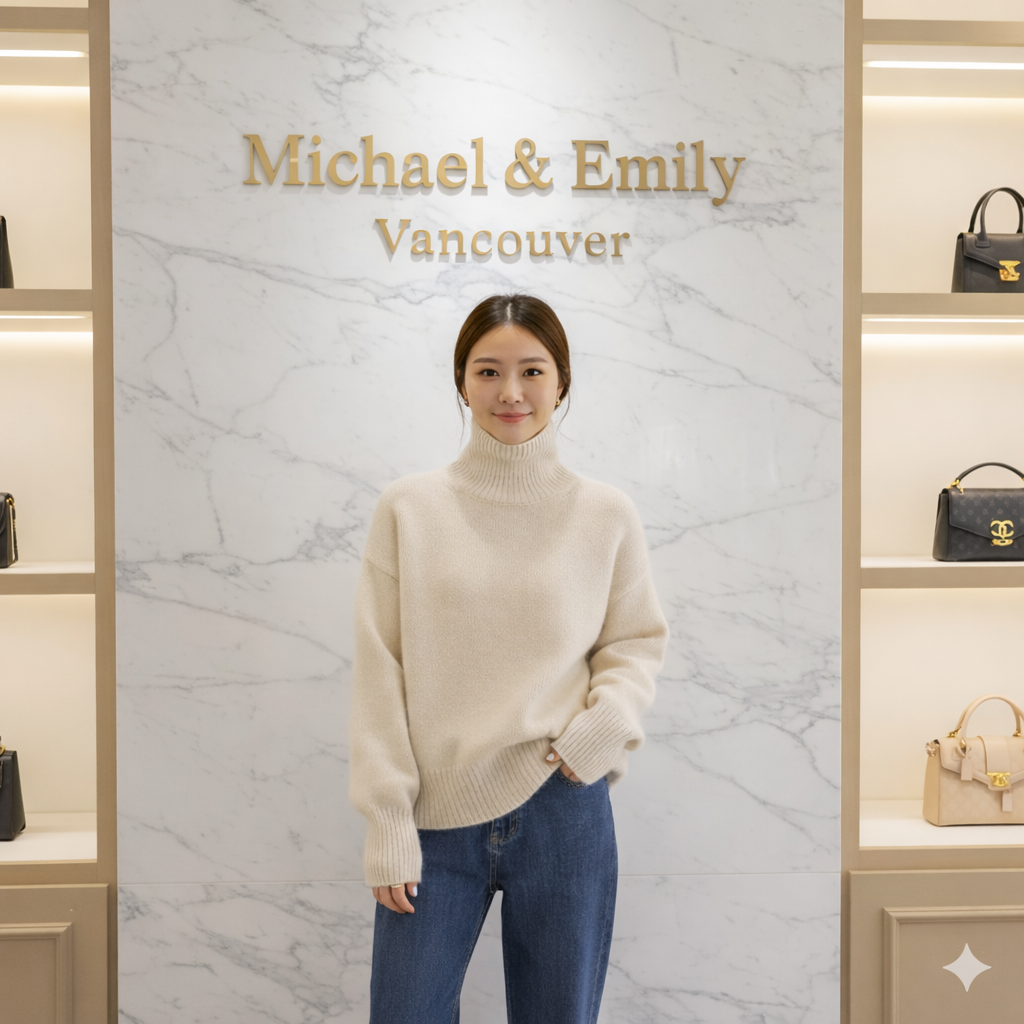 Isabella | Cashmere High Neck Sweater