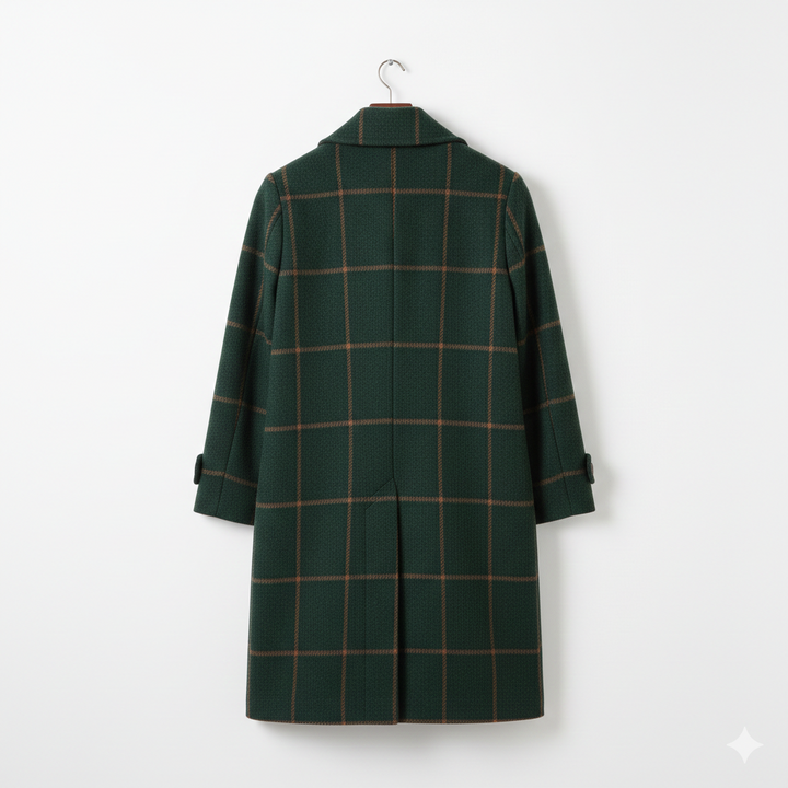 Catherine | Heritage Plaid Tweed Coat